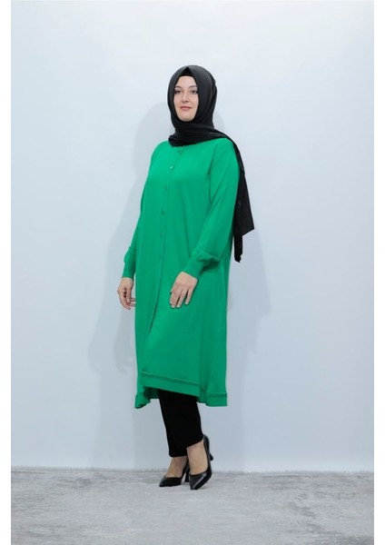 Büyük Bedenmerserize Soğuk Rayon Iplik Perfect Düğmeli Hırka Triko Giy Çık