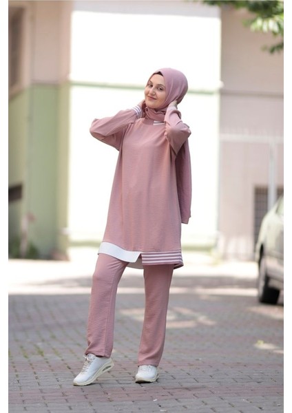 Klasic Dubai Tunik Pantolon Ikili Takım indirimleri
