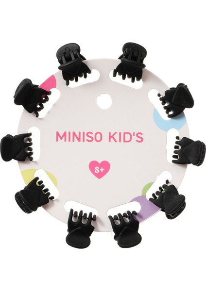 Minik Siyah Kıskaçlı Toka Seti (10 Adet)