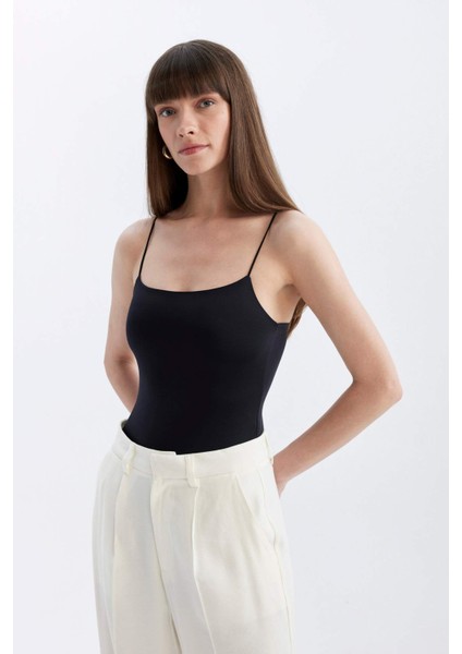 Fall in Love Askılı Çıtçıtlı Bodysuit B4175AX24HS