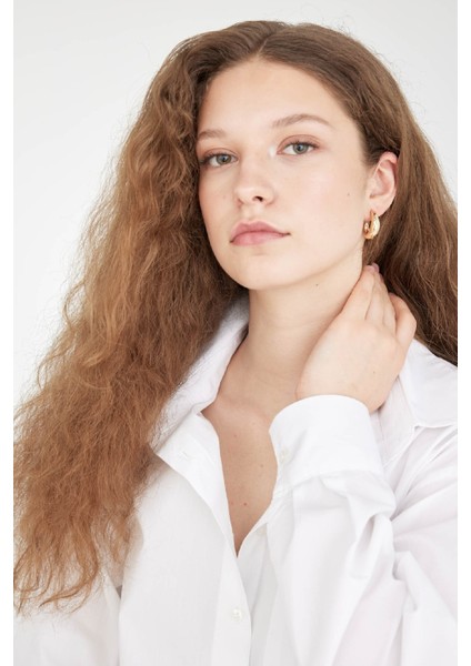 Kadın 3'lü Halka Gold Küpe C6474AXNS indirimleri