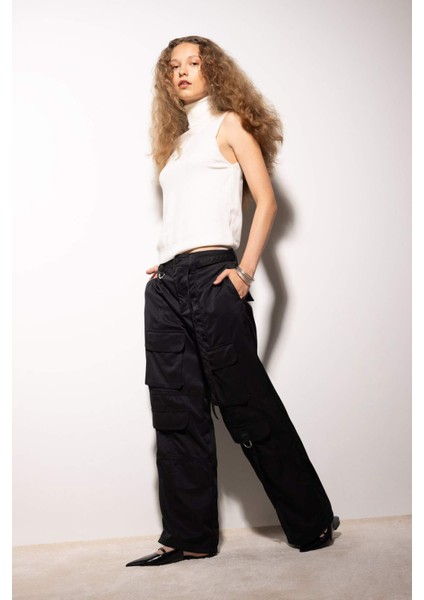 Regular Fit Balıkçı Yaka Kolsuz Basic Düz Triko Kazak U8250AZ24AU