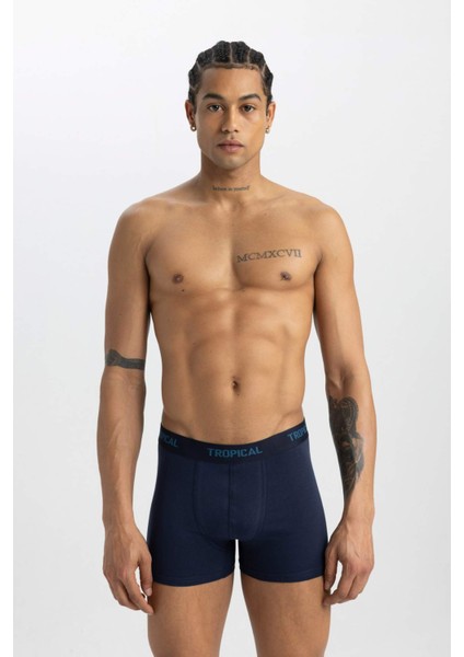 Regular Fit 3'lü Boxer B7961AX24SM