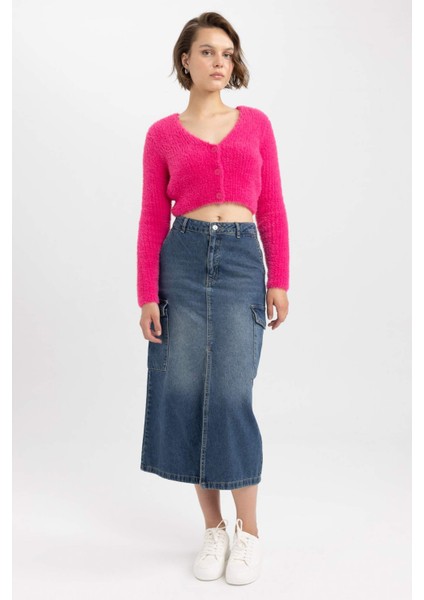 Coool Slim Fit V Yaka Triko Hırka Z9318AZ23WN fiyatları