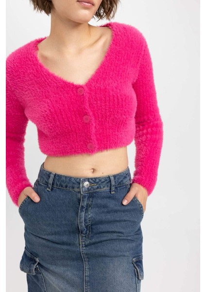 Coool Slim Fit V Yaka Triko Hırka Z9318AZ23WN modelleri