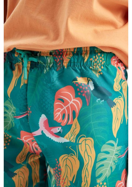 Erkek Çocuk Desenli Deniz Şortu C5573A824HS indirimleri