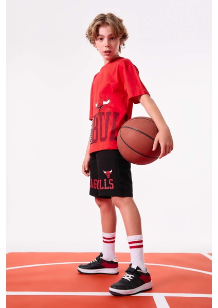 Erkek Çocuk NBA Chicago Bulls Şort C0396A824SM