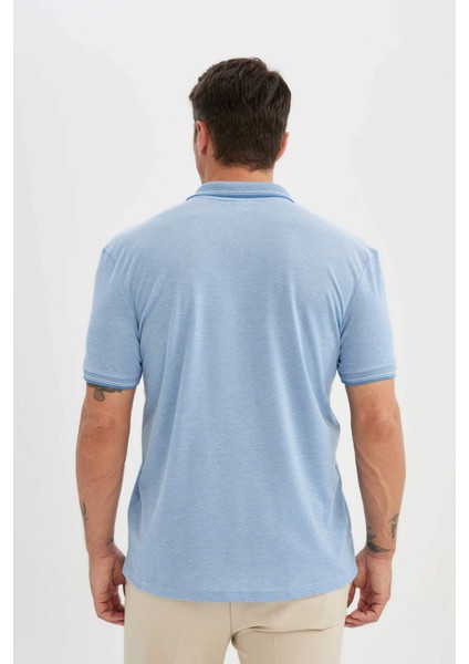 New Regular Fit Kısa Kollu Basic Düz Polo Tişört C6004AX24SM indirimleri