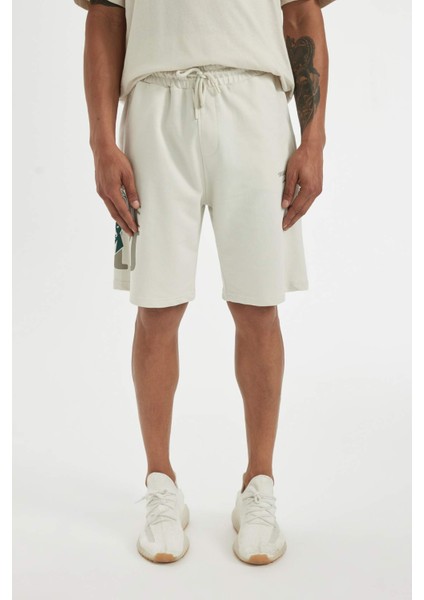 Fit NBA Milwaukee Bucks Regular Fit Cepli Kısa Paça Şort Y3016AZ24SM
