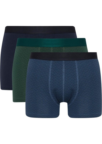Regular Fit 3'lü Boxer B7793AX24SM