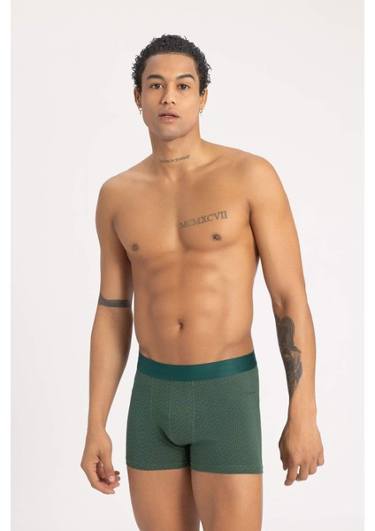 Regular Fit 3'lü Boxer B7793AX24SM