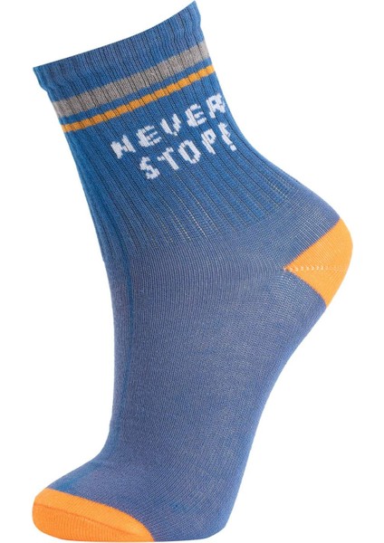 Erkek Çocuk 3'lü Pamuklu Uzun Çorap C3650A8NS modelleri