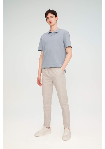 New Regular Fit Basic Düz Kısa Kollu Polo Tişört B4939AX24SP fiyatları