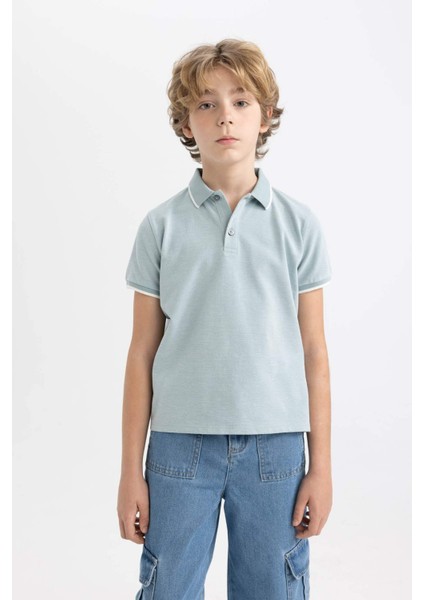Erkek Çocuk Kısa Kollu Polo Tişört modelleri