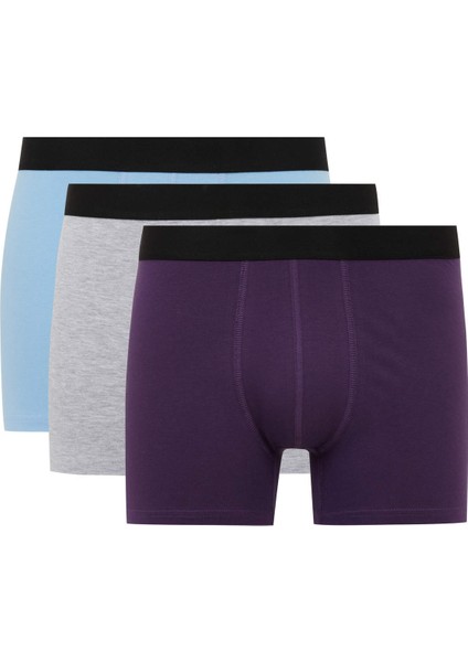 Regular Fit 3'lü Boxer B7797AX24SM