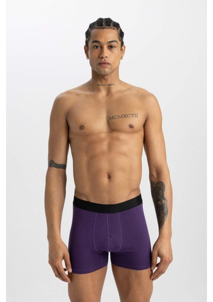 Regular Fit 3'lü Boxer B7797AX24SM