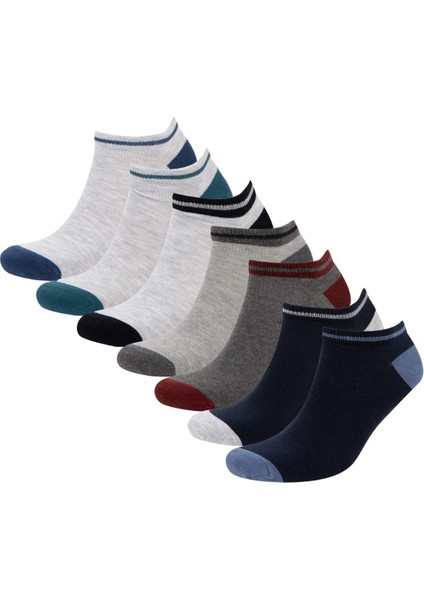 Erkek 5'li Pamuklu Patik Çorap C6771AXNS