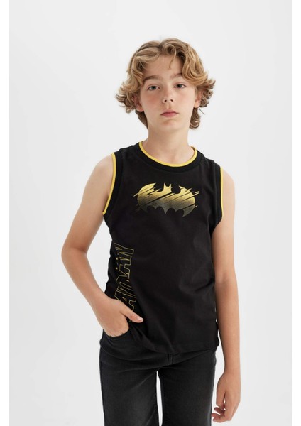 Erkek Çocuk Batman Bisiklet Yaka Atlet C4256A824HS