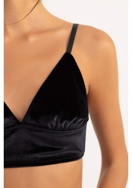 Fall in Love Kapsız Kadife Bralet B8329AX23WN