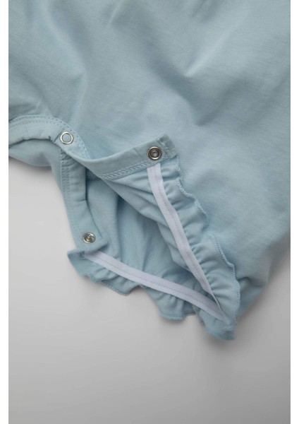 Kız Bebek Yenidoğan Çizgili Penye 2'li Kolsuz Tulum C2551A524SM modelleri