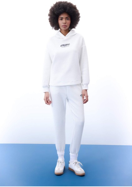 Fit Oversize Geniş Kalıp Kapüşonlu Kapitone Sporcu Sweatshirt B4599AX24SP
