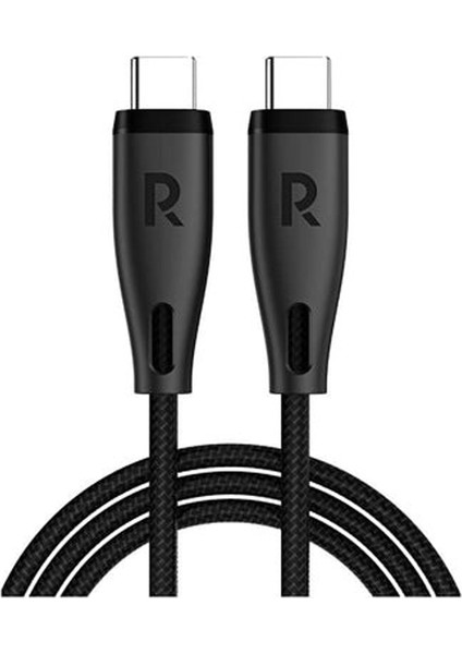 Type-C To Type-C Telefon Şarj ve Data Aktarım Kablosu Kaliteli Malzeme Naylon Örgü Tekniği iPhone 15 Uyumlu 1.2 Metre USB C To USB C Kablo CB1037