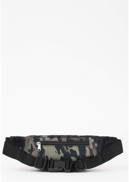 Erkek Fermuarlı Kamuflaj Desenli Bel Çantası B9131AXNS modelleri