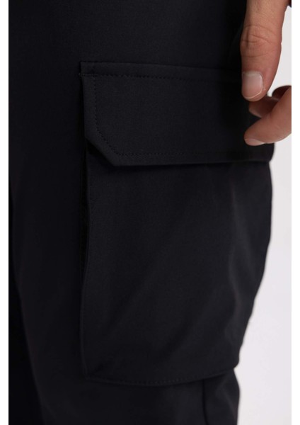 Yazlık Taktik Jogger Pantolon Slim Fit Dar Kesim Kargo Cepli B3585AX24SP