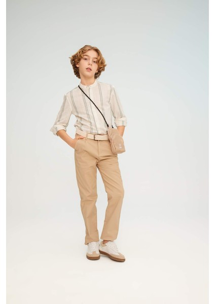 Erkek Çocuk Standart Paça Gabardin Pantolon B6121A824SP
