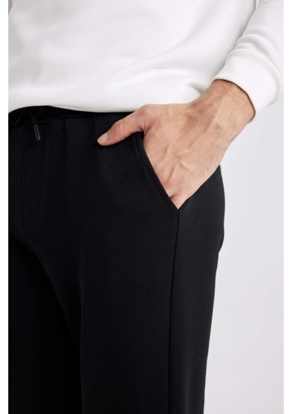 Jogger Eşofman Altı Slim Fit Dar Kesim Beli Bağcıklı Lastikli Paça Cepli B4545AX24SP