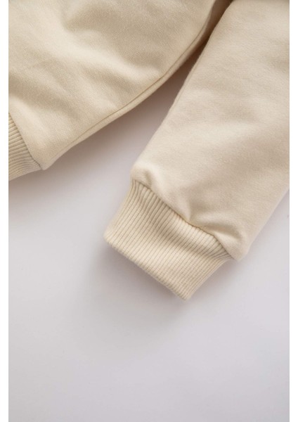 Erkek Bebek Palmiye Desenli Sweatshirt Z5627A223SP