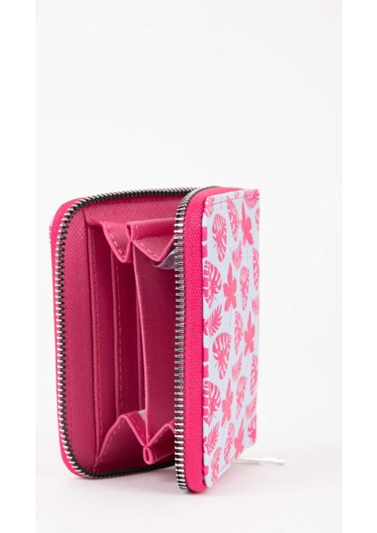 Kadın Yaprak Desenli Suni Deri Cüzdan C0887AXNS fırsatları