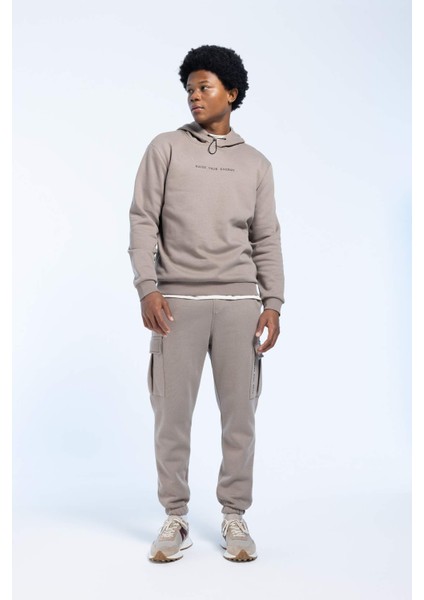 Fit Standart Fit Kargo Cepli Jogger Eşofman Altı Y7119AZ23AU
