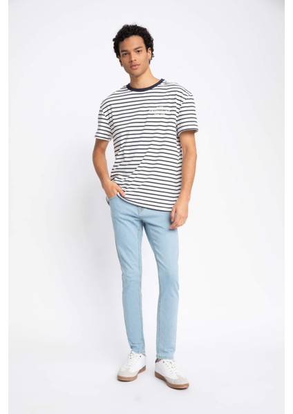 Super Skinny Fit En Dar Kalıp Normal Bel Ekstra Dar Paça Jean Pantolon A6942AX23AU