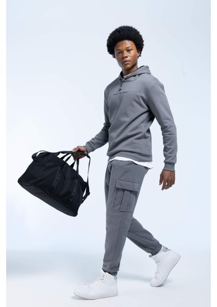 Fit Standart Fit Kargo Cepli Jogger Eşofman Altı Y7119AZ23AU