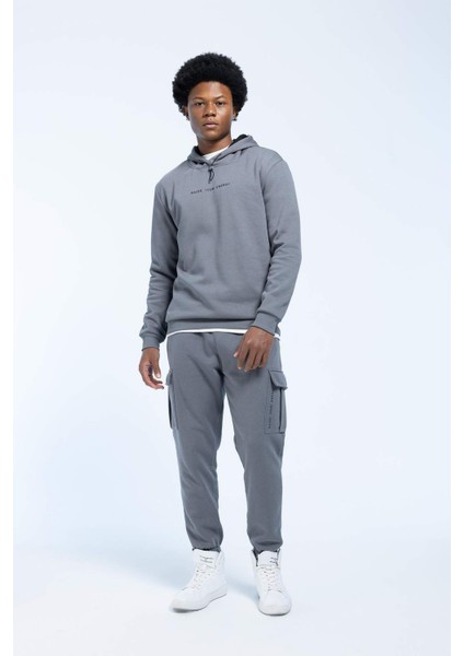 Fit Standart Fit Kargo Cepli Jogger Eşofman Altı Y7119AZ23AU