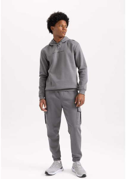 Fit Standart Fit Kargo Cepli Jogger Eşofman Altı Y7119AZ23AU