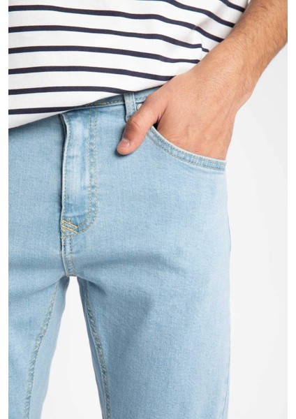 Super Skinny Fit En Dar Kalıp Normal Bel Ekstra Dar Paça Jean Pantolon A6942AX23AU