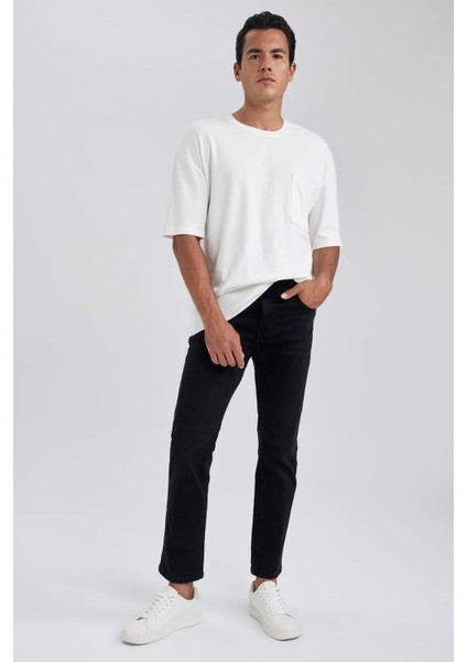 Sergio Regular Fit Normal Kalıp Normal Bel Boru Paça Jean Pantolon W6868AZ23AU