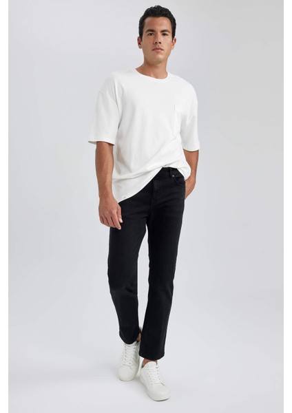 Sergio Regular Fit Normal Kalıp Normal Bel Boru Paça Jean Pantolon W6868AZ23AU