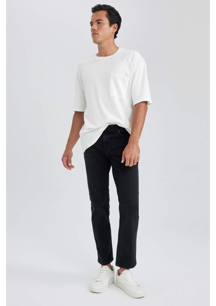 Sergio Regular Fit Normal Kalıp Normal Bel Boru Paça Jean Pantolon W6868AZ23AU