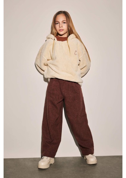Kız Çocuk Wide Leg Oval Paça Pantolon A4870A823WN modelleri