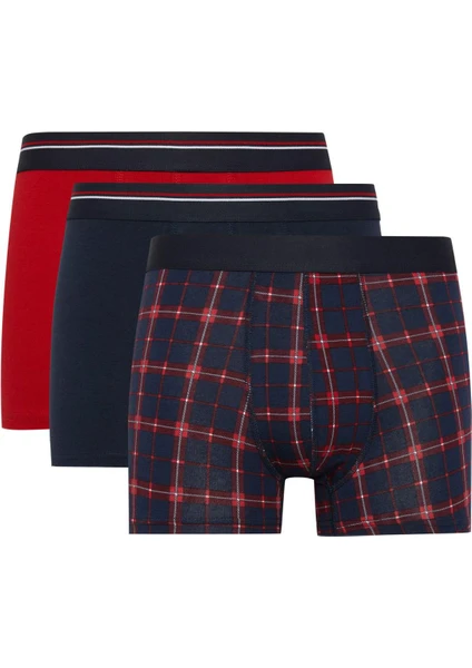 Regular Fit 3'lü Boxer B0564AX23AU