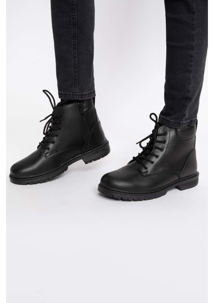 Erkek Düz Taban Suni Deri Bot B2633AX23WN fiyatları