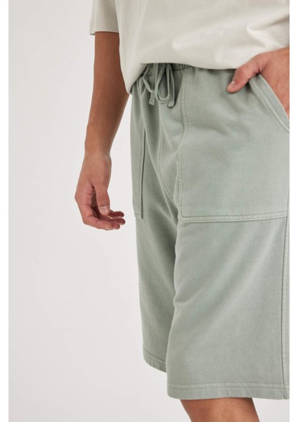 Regular Fit Düz Paça Şort B3235AX23HS
