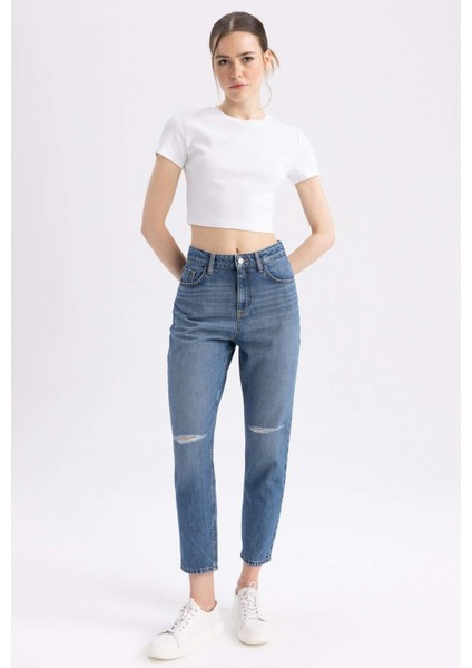 Wiser Wash Mom Fit Jean %100 Pamuk Pantolon Z9722AZ23SP modelleri