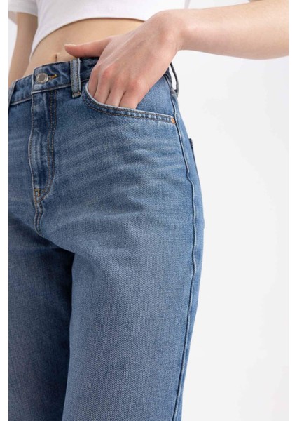 Wiser Wash Mom Fit Jean %100 Pamuk Pantolon Z9722AZ23SP indirimleri