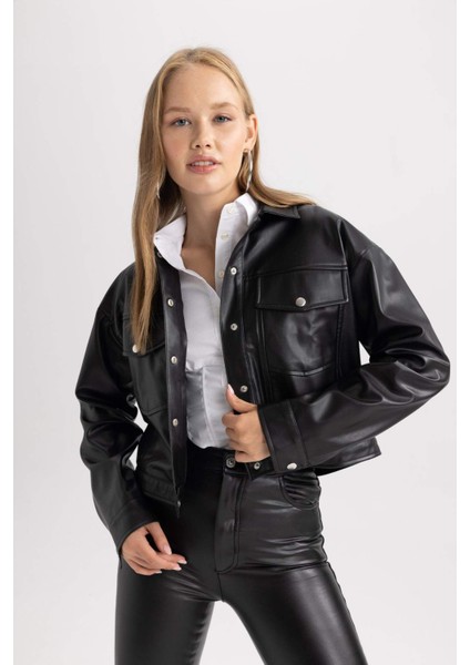Coool Oversize Fit Uzun Kollu Gömlek B2811AX23WN