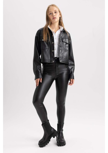 Coool Oversize Fit Uzun Kollu Gömlek B2811AX23WN