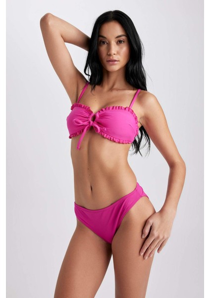 -Fall in Love Regular Fit Bikini Alt T4308AZ23SM